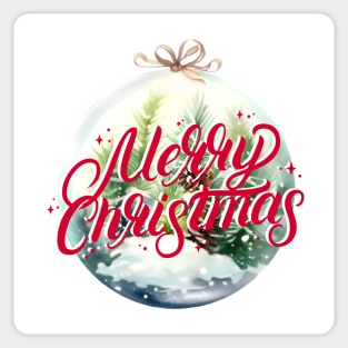 MERRY CHRISTMAS Sticker